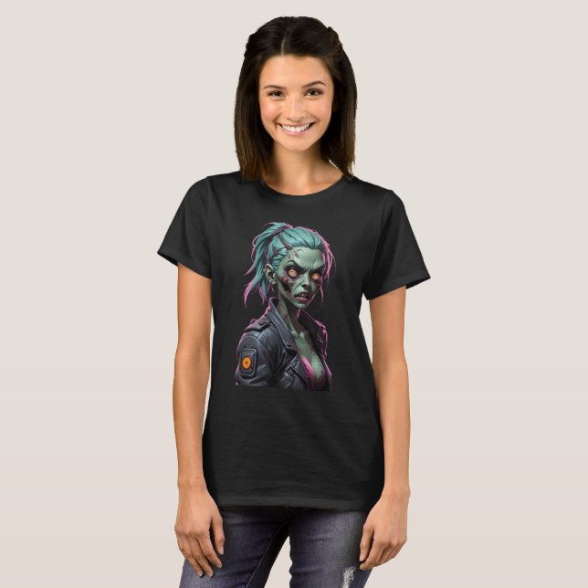 Camiseta zumbi futuro (Frente Completa)