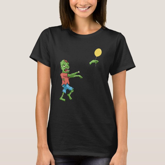Camiseta Zumbi Perdeu Seu Balão (Frente)