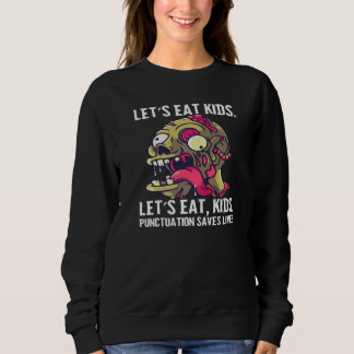Camiseta Zumbi Vamos Comer Crianças A Pontuação Salva Vidas