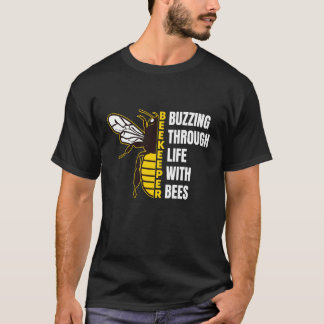 Camiseta Zumbindo pela Vida com Abelhas Piada Apicultura Jo