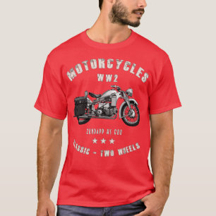 Camiseta Zundapp KS 600 Motociclo de Vintagem Retroativa WW