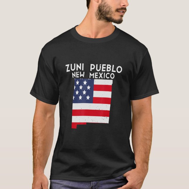 Camiseta Zuni Pueblo Estados Unidos Viagem Novo México N (Frente)