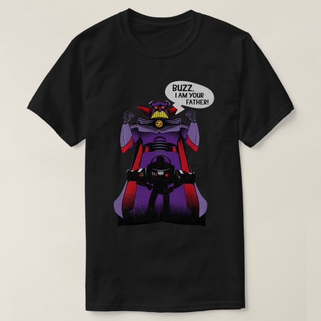 Camiseta Zurg Buzz Eu Sou Seu Pai (Frente do Design)