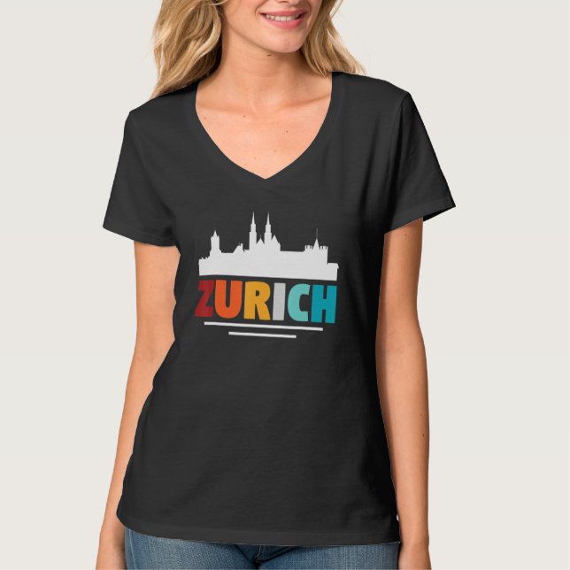 Camiseta Zurich Switzerland 4 (Frente)