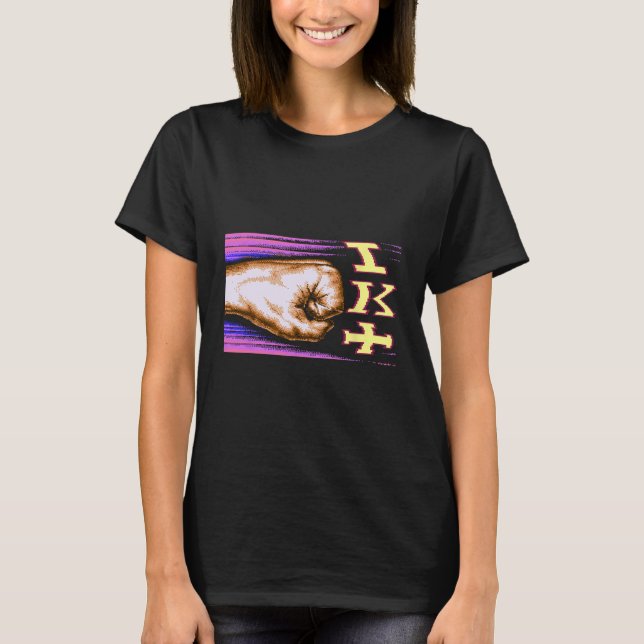 Camiseta Zx Spectrum C64 Karate 8-bit Retro  (Frente)