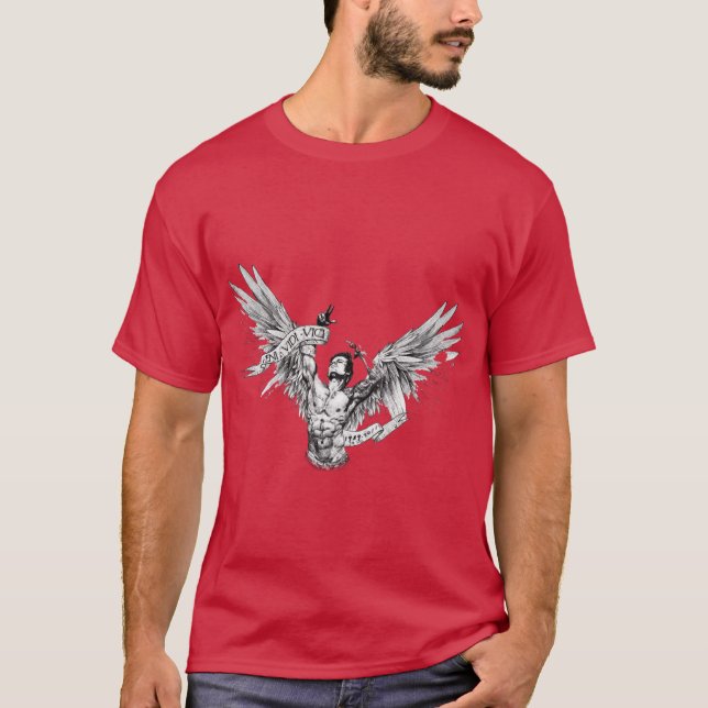 Camiseta Zyzz Winged (Frente)