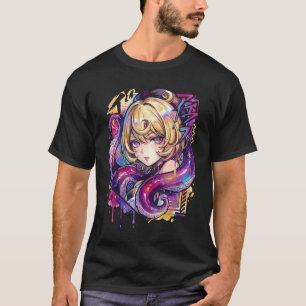 Camiseta ZZZ Yidhari Ruptura de Gelo Espanto Vaporwave Retr