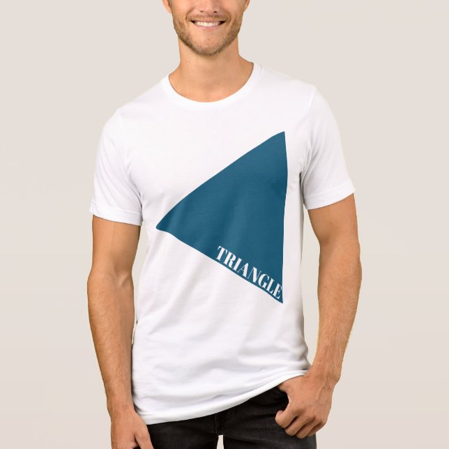 Camisetas - Abstrato Triângulo (Frente)