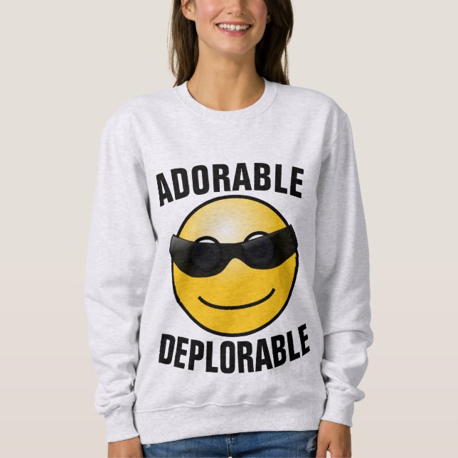 Camisetas ADORÁVEIS DEPLORÁVEIS (Frente)