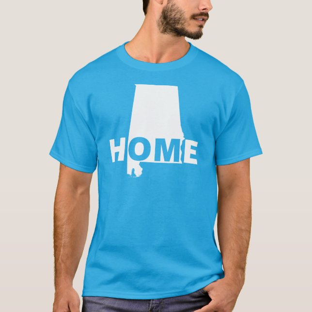 Camisetas Alabama Casa Longe do Estado (Frente)