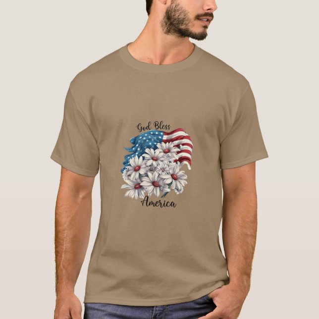 Camisetas americanas. (Frente)
