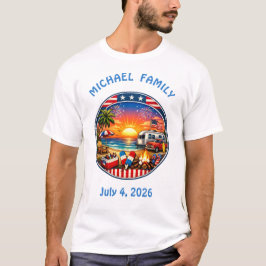 Camisetas americanas combinando para festa