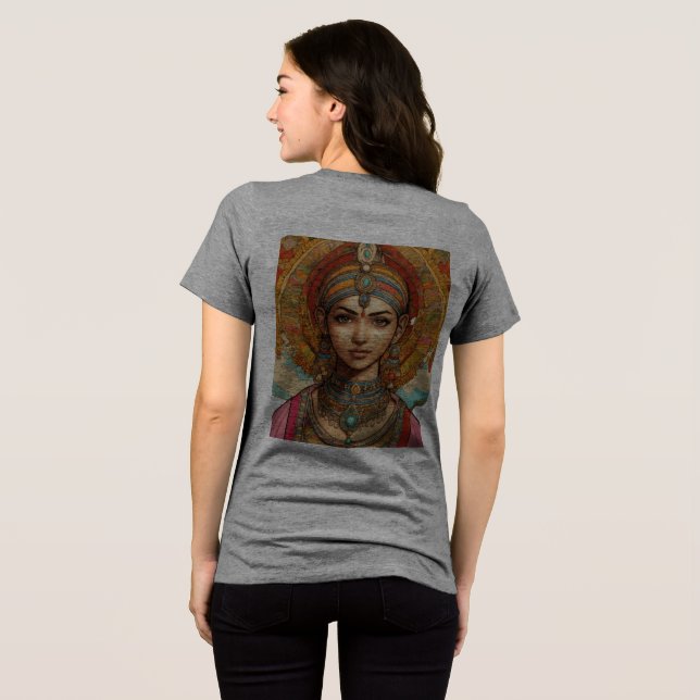 Camisetas bonito e impressas (Verso completo)