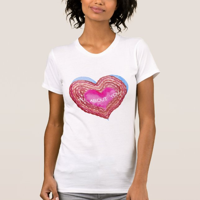 Camisetas bonito para mulheres (Frente)