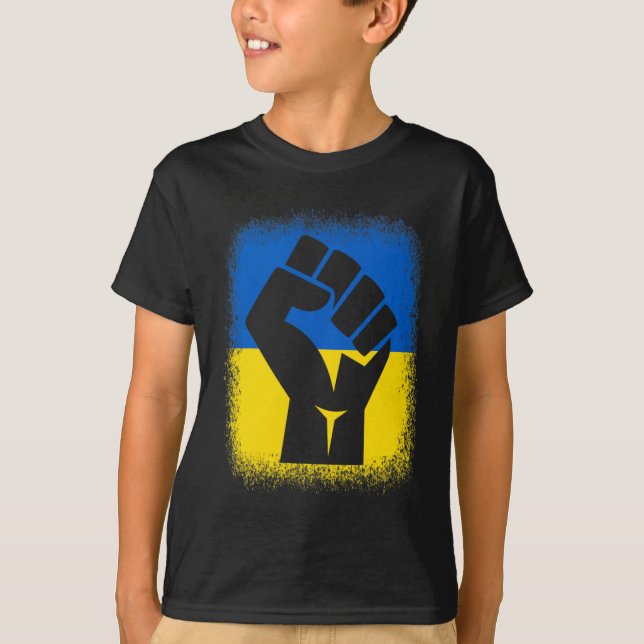 Camisetas Branqueadas Punho Bandeira Eu Fico Com a (Frente)