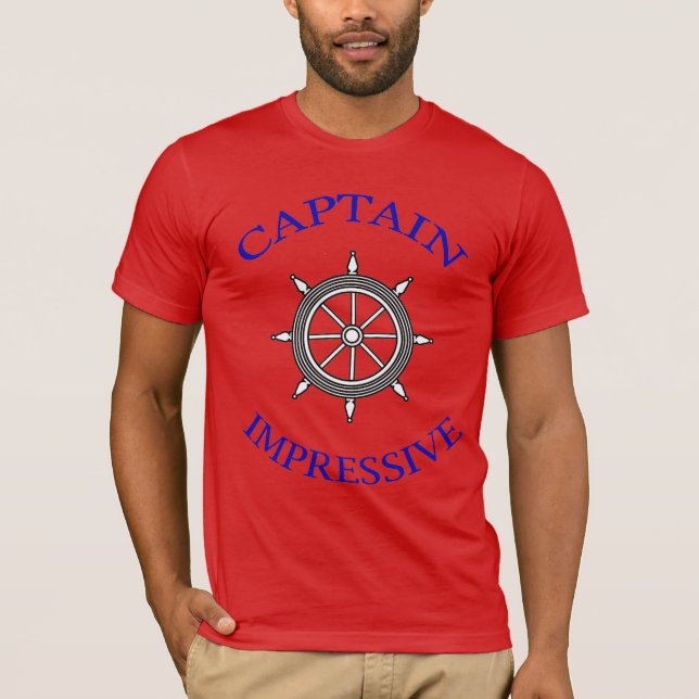 Camisetas CAPITÃO IMPRESSIONANTE (Frente)