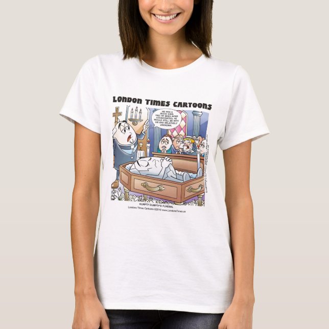 Camisetas Cartoon do Times de Londres (Frente)