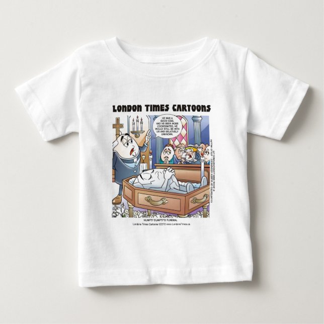 Camisetas Cartoon do Times de Londres (Frente)