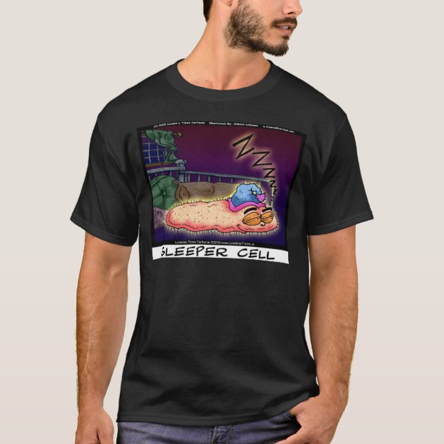 Camisetas Cartoon do Times de Londres (Frente)