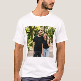 Camisetas Casais Combinando Brancas Preta Casal