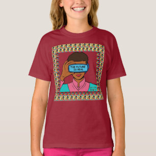 Camisetas casuais e T-shirts para crianças de futu
