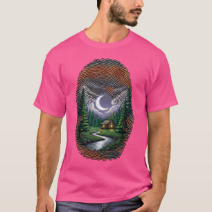 Camisetas com design de Floresta Caprichosa numa i