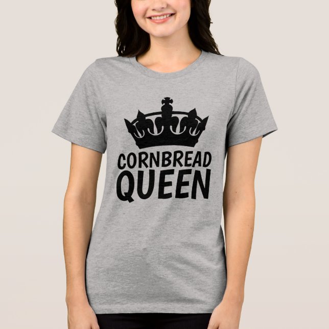 Camisetas CORNBREAD QUEEN (Frente)