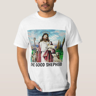 CAMISETAS CRISTÃOS JESUS A BOA CAMISEIRA DE SHEPHE
