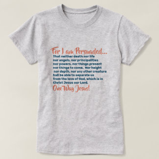 Camisetas Cristãos Nada Pode Nos Manter Para Os De