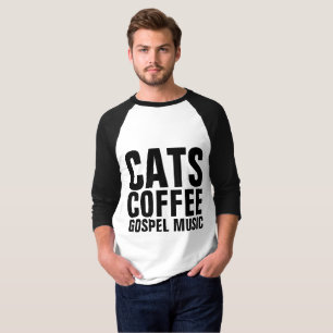 Camisetas cristãs de CAFÉ GOSPEL, CAFÉ, CAFÉ