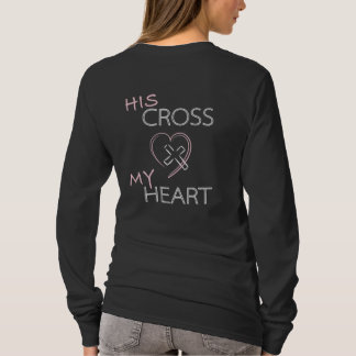 Camisetas Cristãs Jesus Cruza Meu Coração