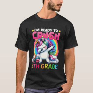 Camisetas Crush 5º ano para meninas Unicórnio Volt