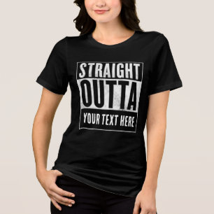 CAMISETAS CUSTOM STRAIGHT OUTTA