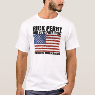 Camisetas da camisa dos t-shirt de Rick Perry