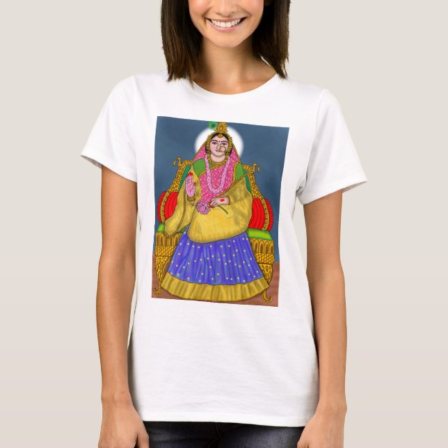 Camisetas da Deusa Radha (Frente)