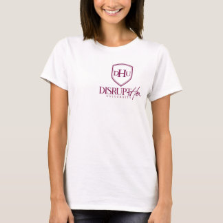Camisetas da DisruptHER University