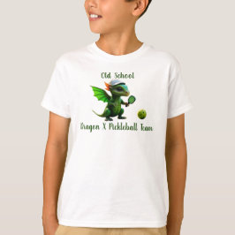 Camisetas da Equipe de Pickleball Dragon X para Cr
