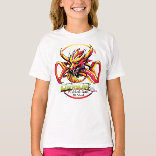Camisetas da Equipe de Pickleball Old School Drago