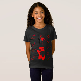 Camisetas da Garota da Coleção de Expressão Inf