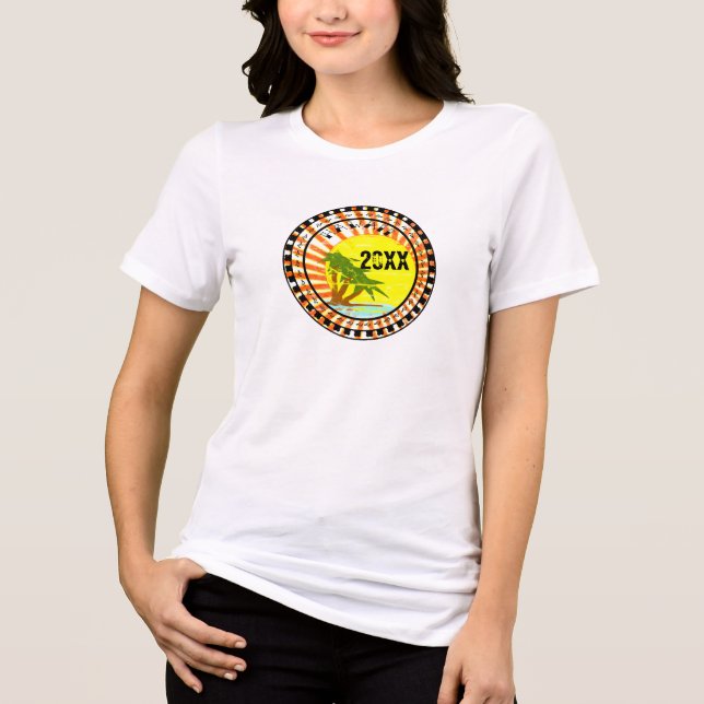 Camisetas da palmeira do Havaí (Frente)