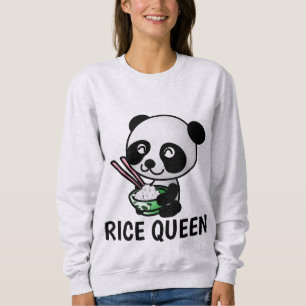 Camisetas da RAINHA DO RICE, amante do RICE damas
