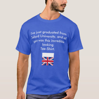 Camisetas da universidade de Oxford!