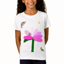 Camisetas das garotas da Springtime Friends