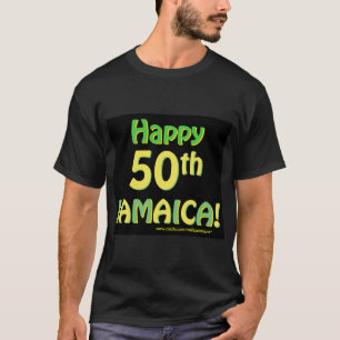 Camisetas de 50 anos da Jamaica