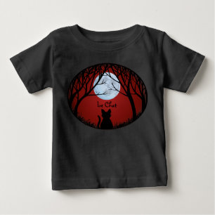 Camisetas de Amante de Gato Bebê Camisetas de Aman