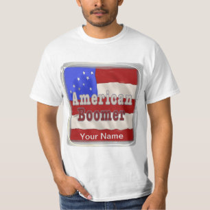 Camisetas de aniversário do Baby Boomer