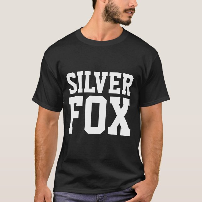 Camisetas de Aniversário do SILVER FOX (Frente)