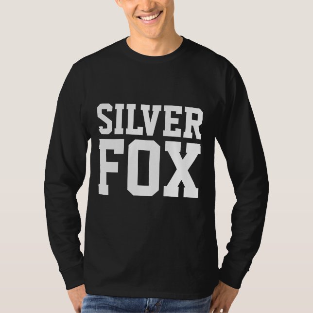Camisetas de Aniversário do SILVER FOX (Frente)