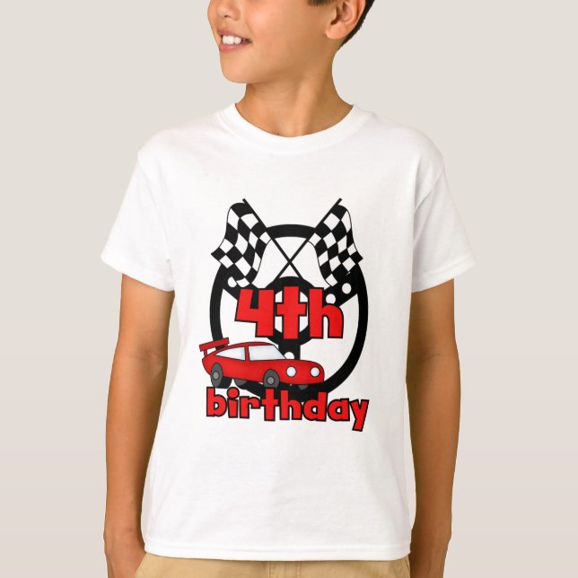 Camisetas de aniversário e presentes da Corrida de (Frente)