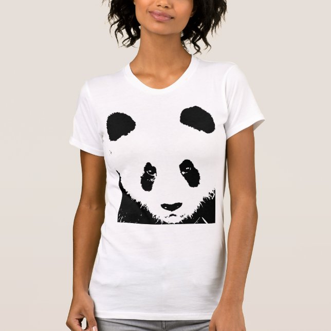 Camisetas de arte Panda Pop (Frente)